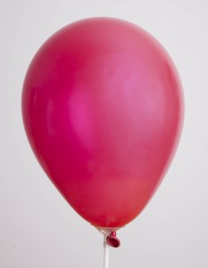 Ballons Fushia Métal 5